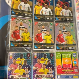 Panini Invincible Fodboldkort auto