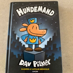 Hundemand Dav Pilkey bog