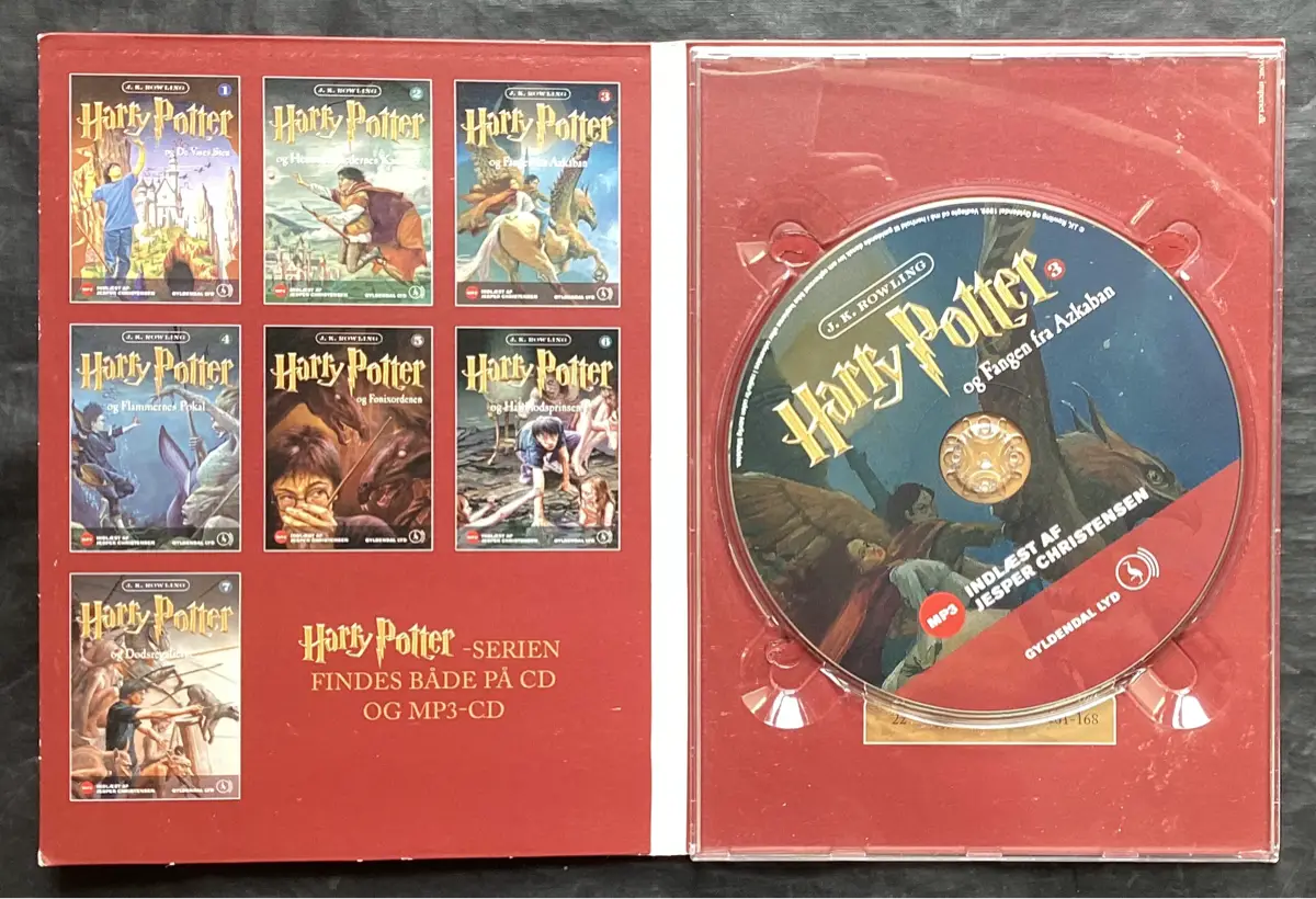 Harry Potter og fangen fra Azkaban - CD Børnebog / CD-lydbog