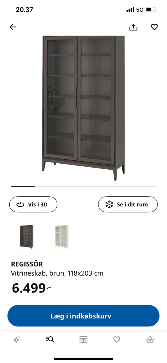 IKEA Vitrineskab