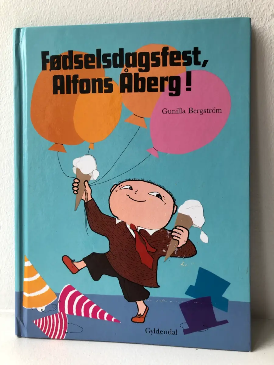 Fødselsdagsfest Alfons Åberg Bog