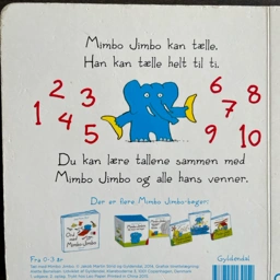 Tæl med Mimbo Jimbo Lær om tal Læs højt tal om billederne