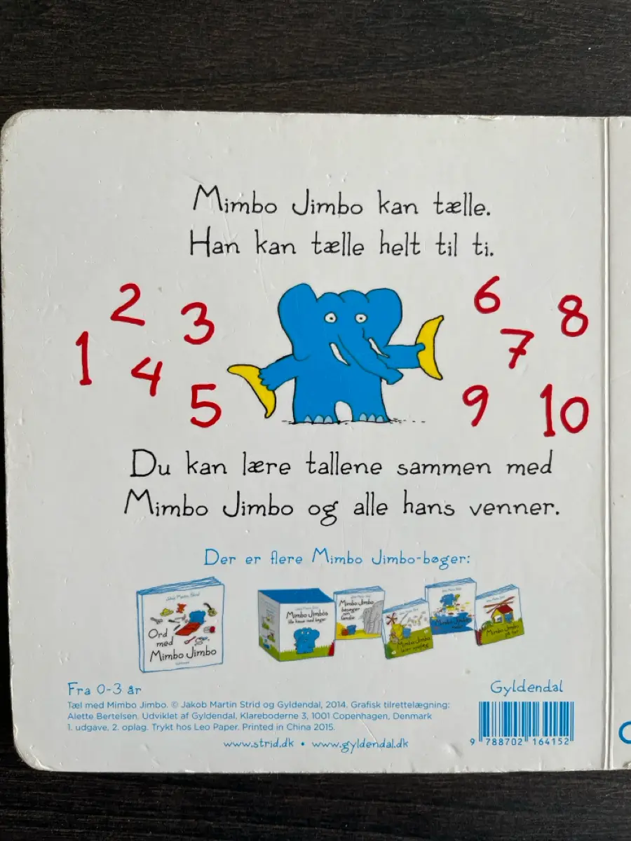 Tæl med Mimbo Jimbo Lær om tal Læs højt tal om billederne