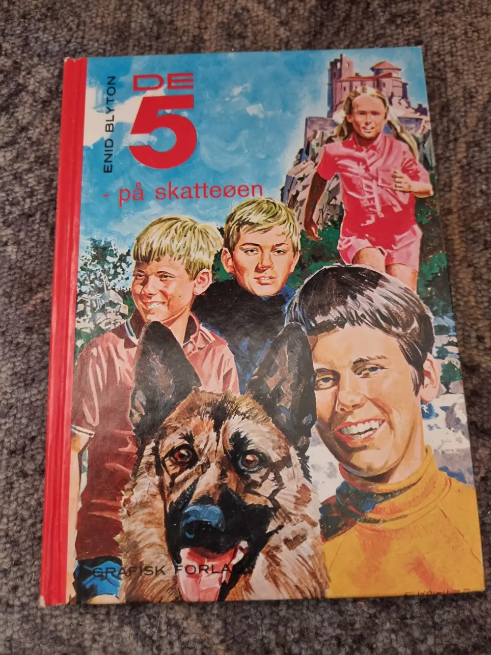 Enid Blyton De 5 - på skatteøen