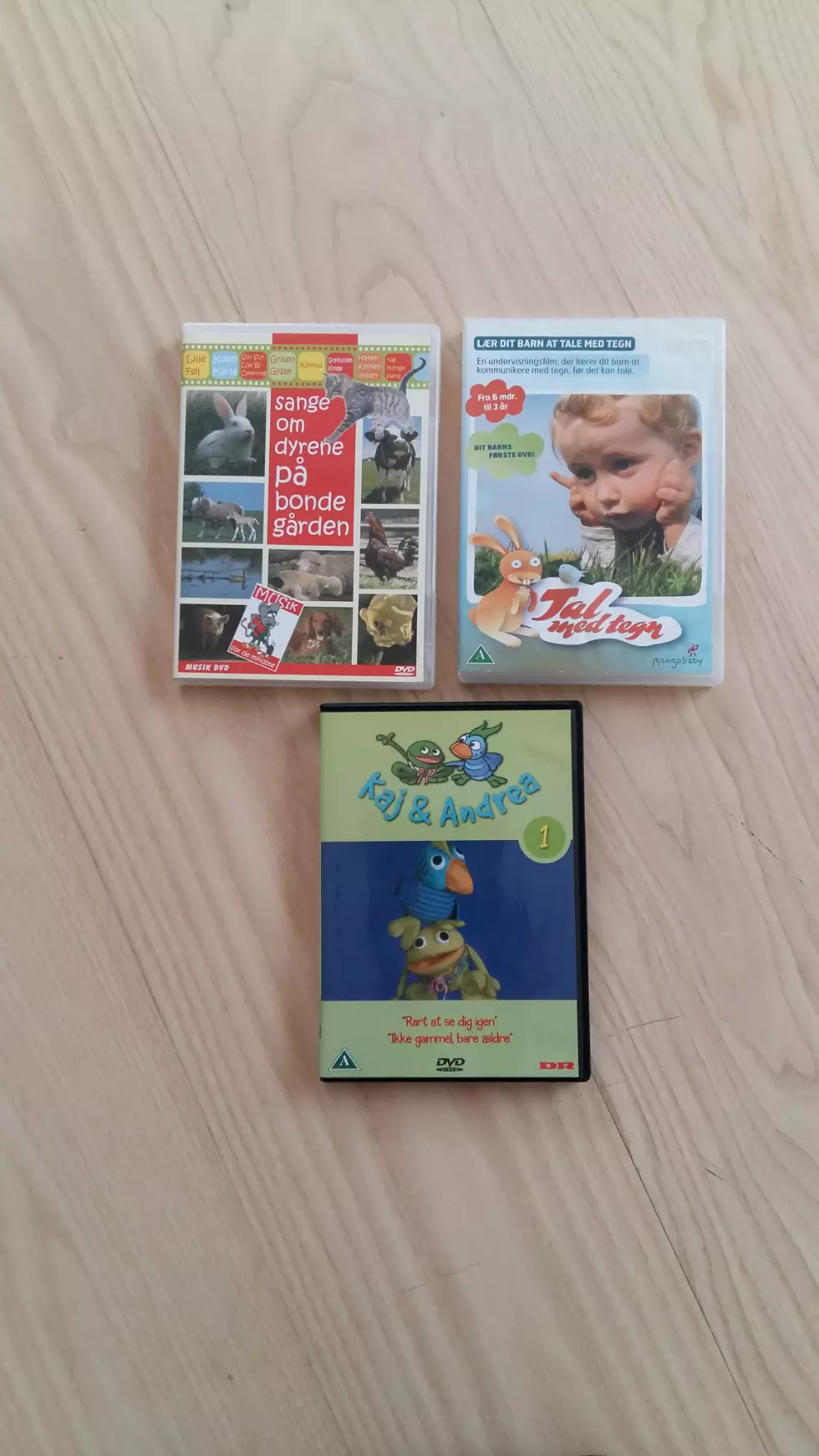 Børnefilm DVD'er