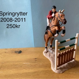 Schleich Springrytter på hest