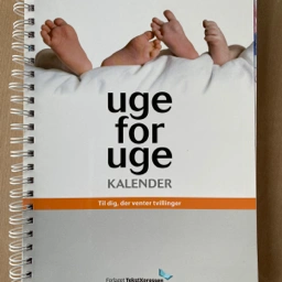 Uge for uge kalender Bog