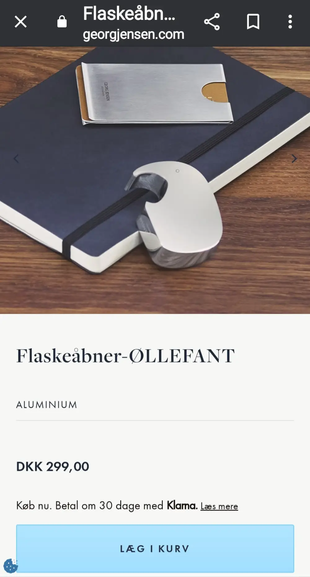 Georg Jensen ØLLEFANT