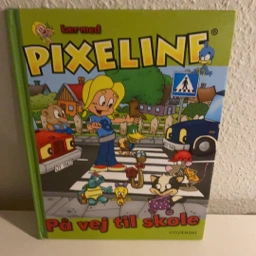 Pixeline Lær med bog