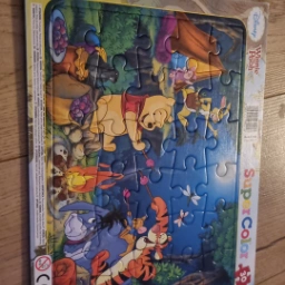 Peter Plys Puzzle spil