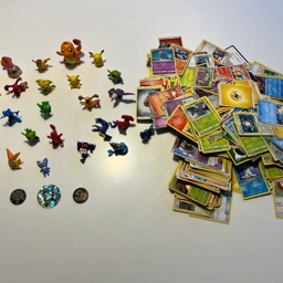 Pokémon Figurer kort og mønter