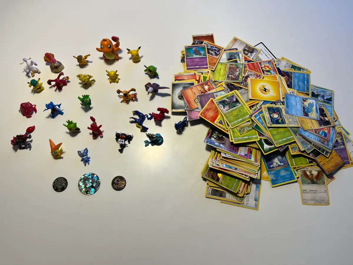 Pokémon Figurer kort og mønter