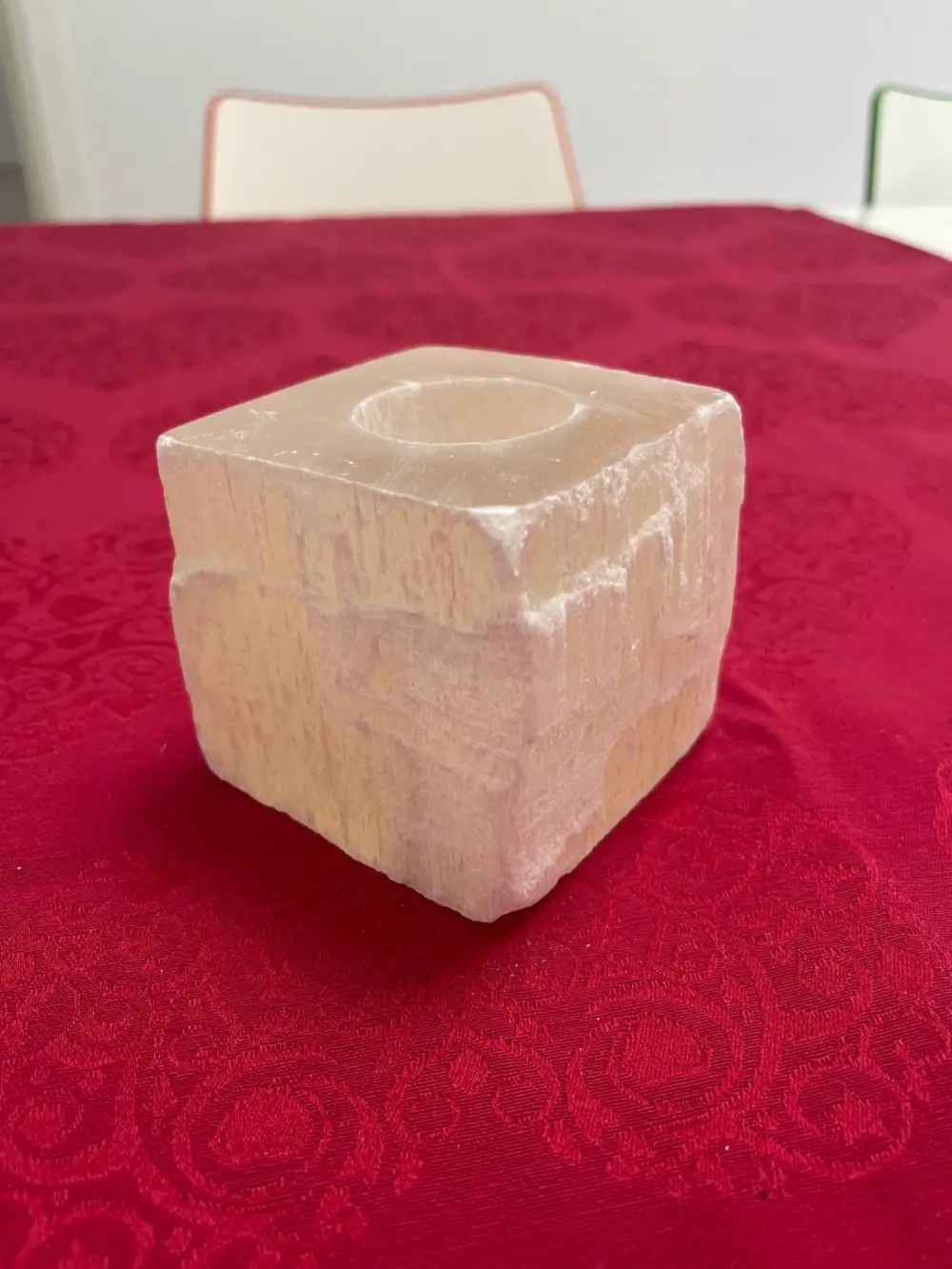 Stone Selenite Lysestage