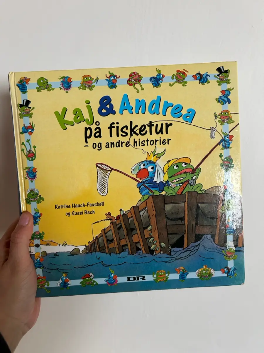 Kaj og Andrea på fisketur - og andre his Bog