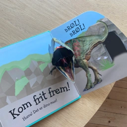 Kom frit frem Dinosaur Pop-op bog