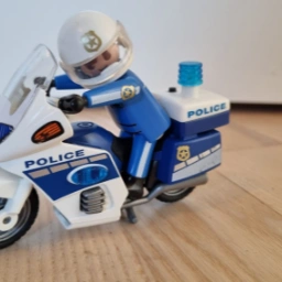 Playmobil Politimotorcykel