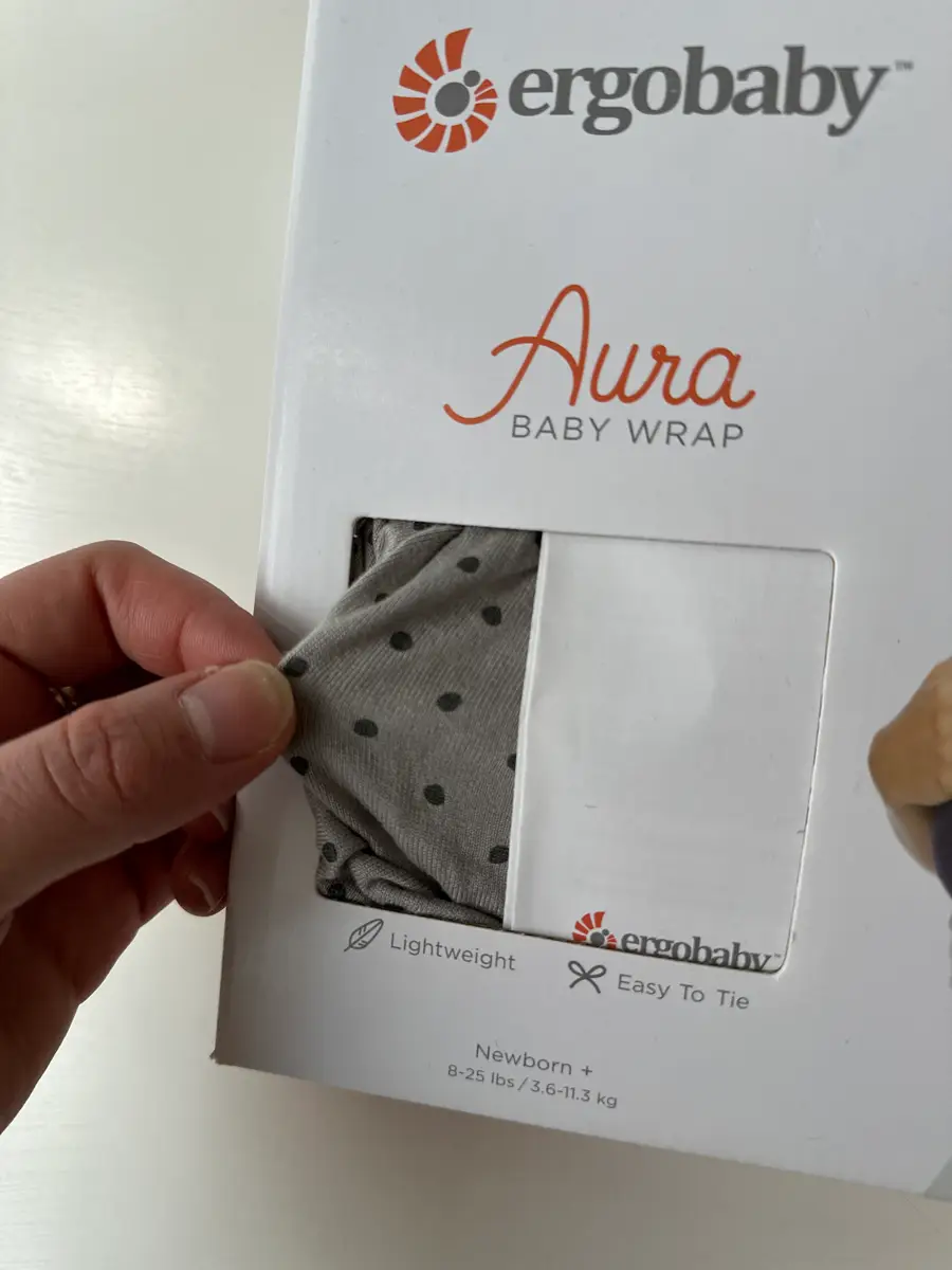 Ergobaby Aura baby wrap/strækvikle