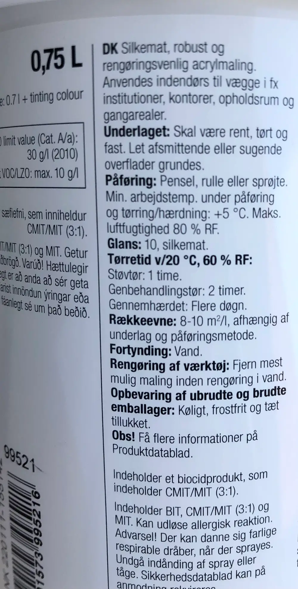 Flügger Silkemat vægmaling