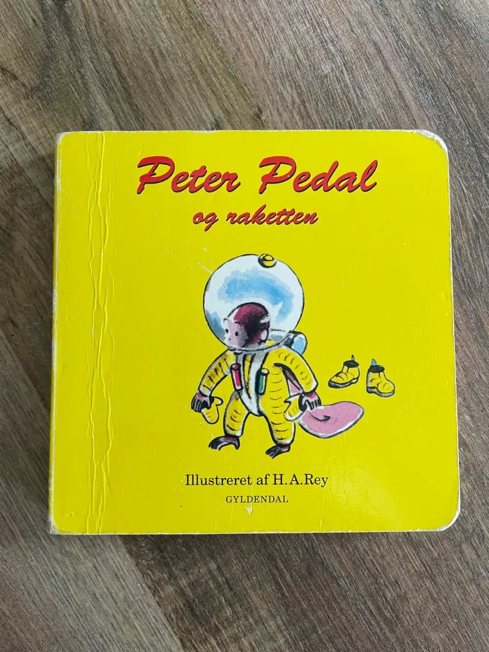 Peter pedal og raketten Pap bog (tykke sider)