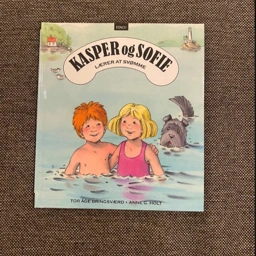 Kasper og Sofie lærer at svømme Børnebog
