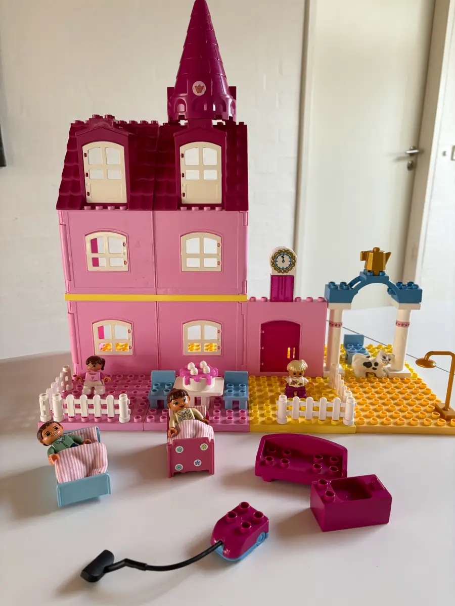 DUPLO Prinsesse slot cirkus biler