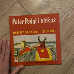 Peter pedal i cirkus Fin Peter pedal bog