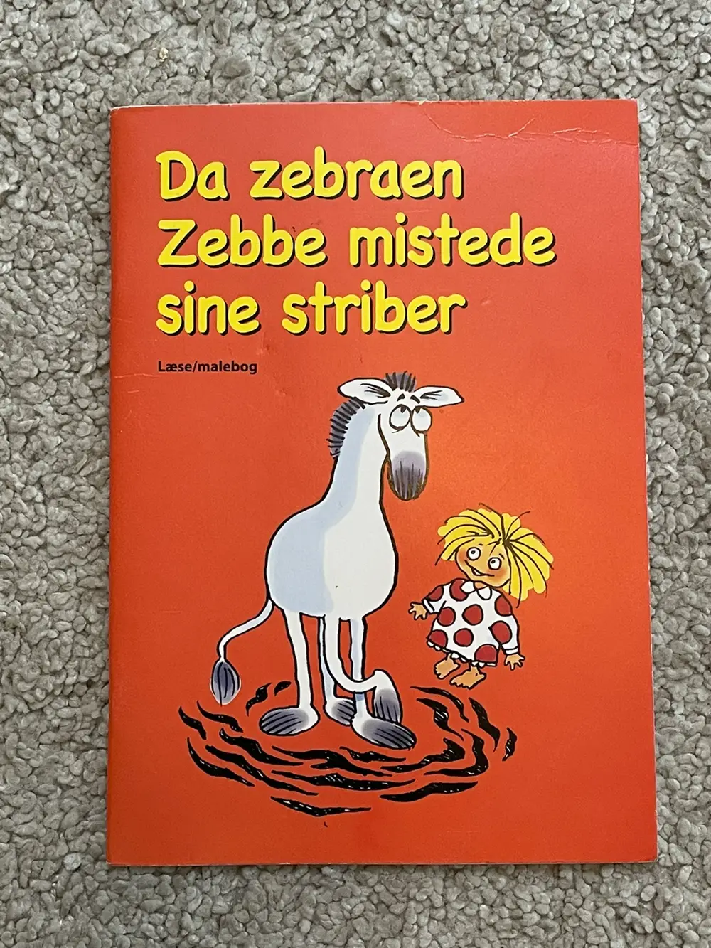 Da zebraen mistede sine striber Bog / malebog