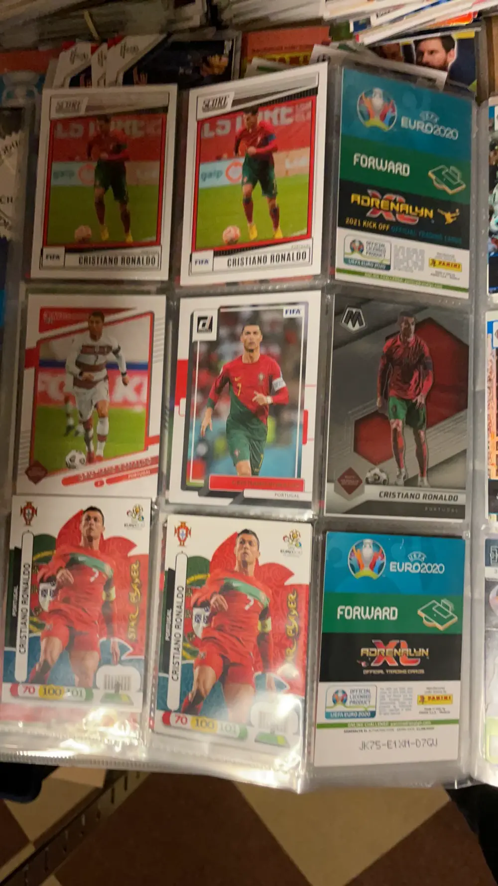 Panini Ronaldo Fodboldkort