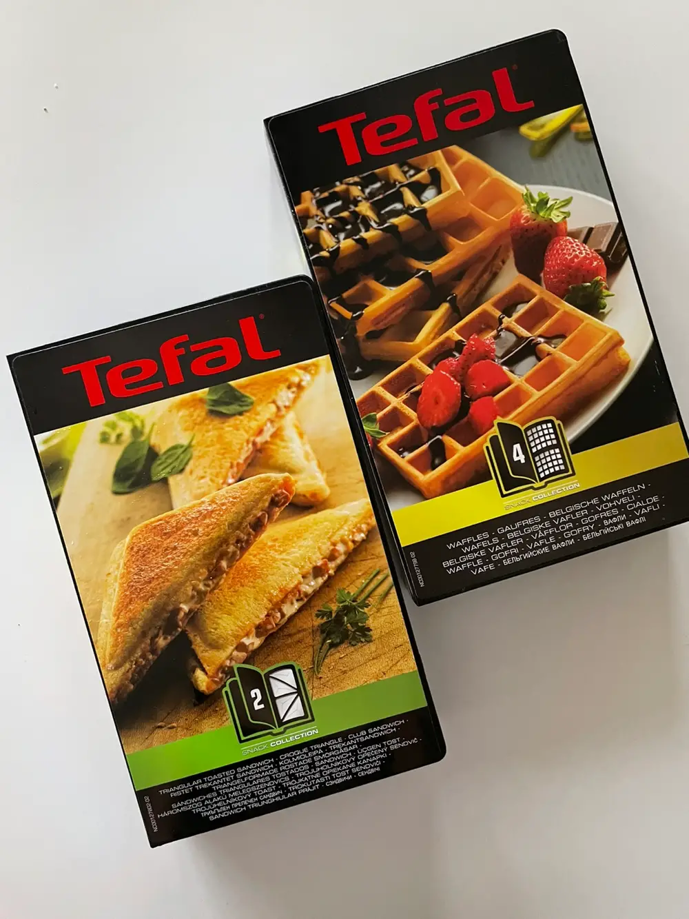 Tefal snack collection Toast og vaffel plader