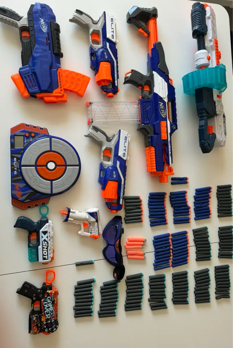 Nerf Stor Nerf/Xshot samling