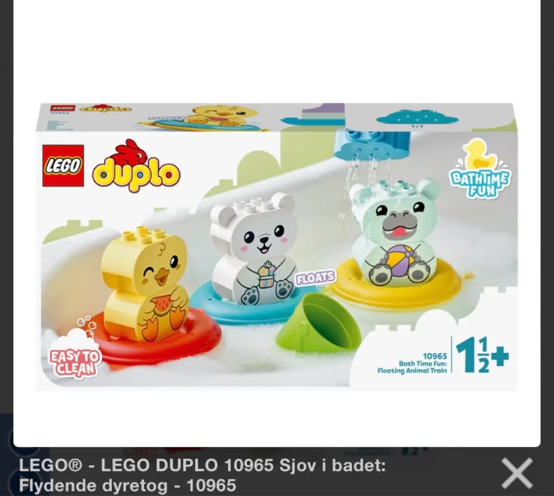 LEGO Duplo sjov i badet