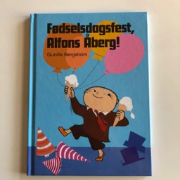 Fødselsdagsfest Alfons Åberg Bog