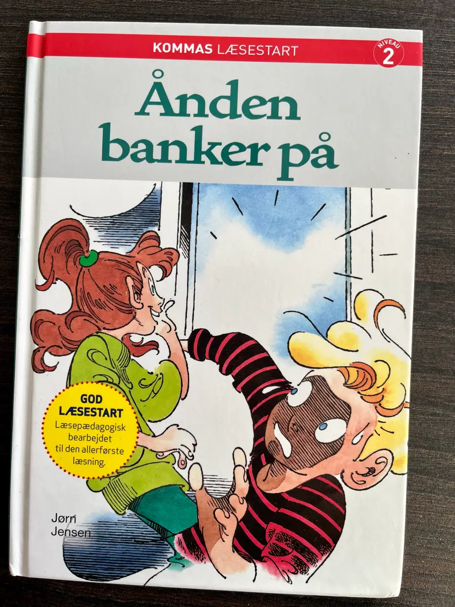 Kommas læsestart Ånden banker på Læs let bog læsselv 1klasse