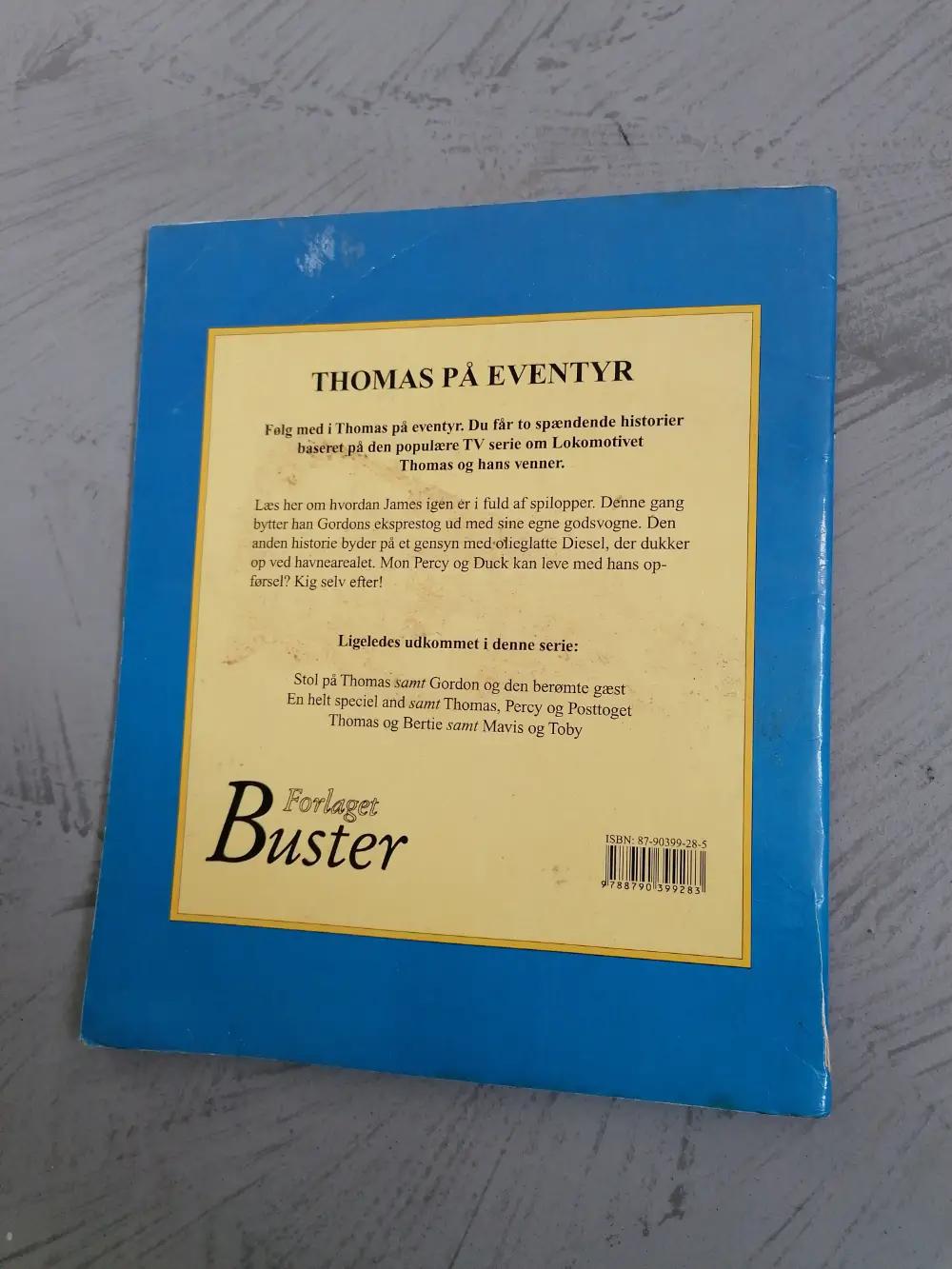 Thomas på eventyr Bog