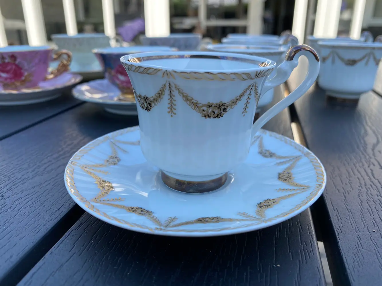 Bareuther Waldsassen  Maruel Mokka-/espresso stel porcelæn