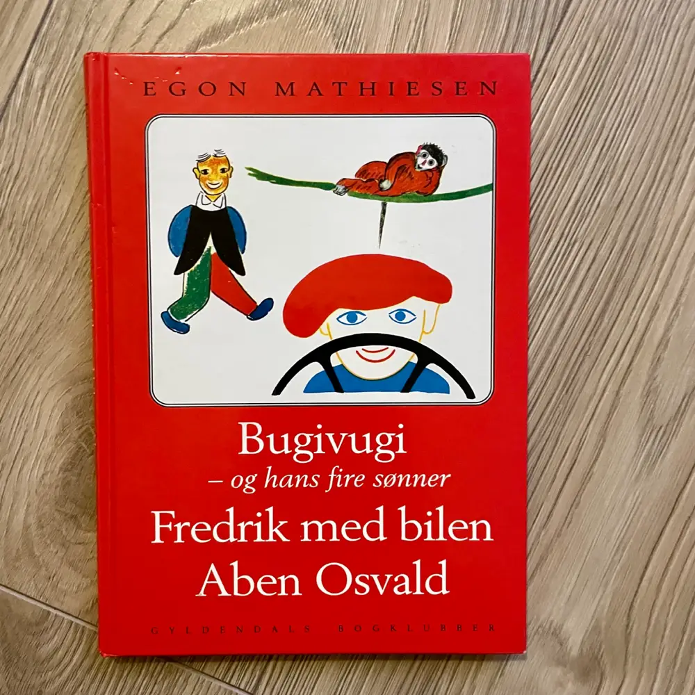 Bugivugi og hans fire sønner mm Egon Mathiesen 3i1 bog