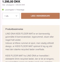 Lind DNA Gulvmåtte