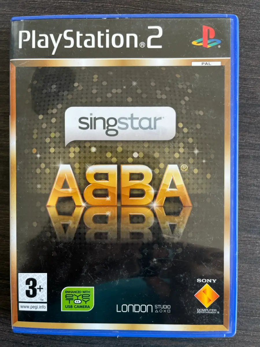 Playstation 2 ABBA Singstar spil Karaoke spil m ABBA