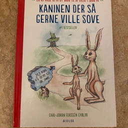 Kaninen der så gerne ville sove Bog