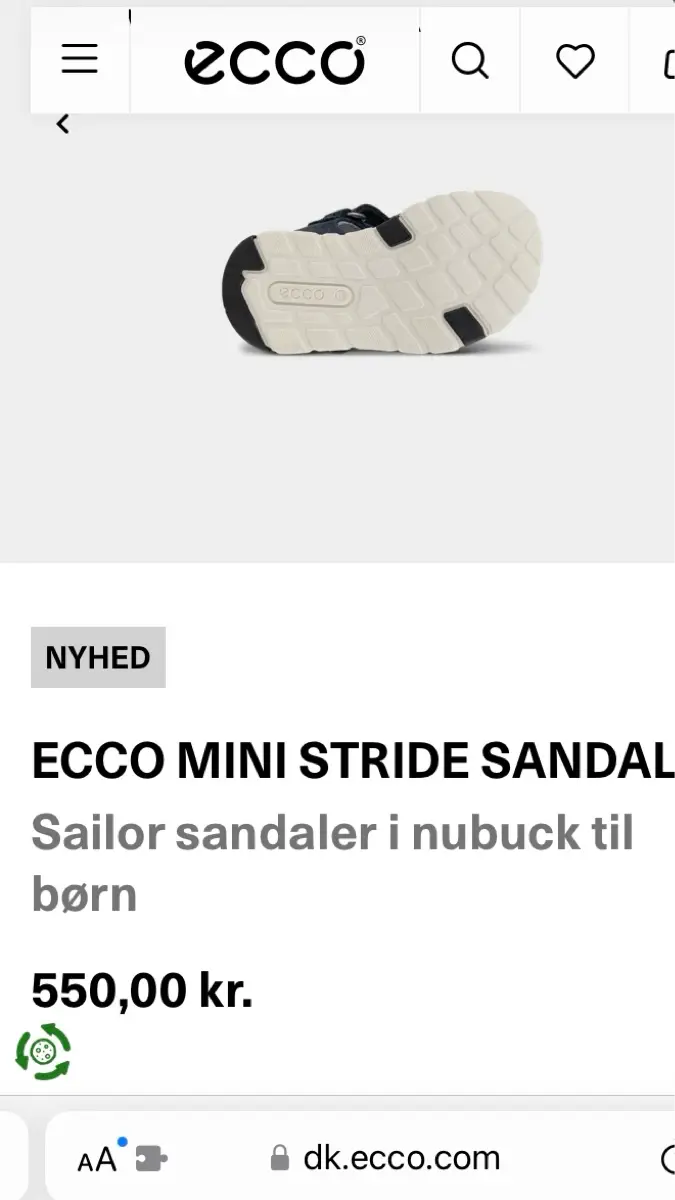 ECCO Sandaler Mini stride