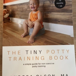 The Tiny potty training book Bog