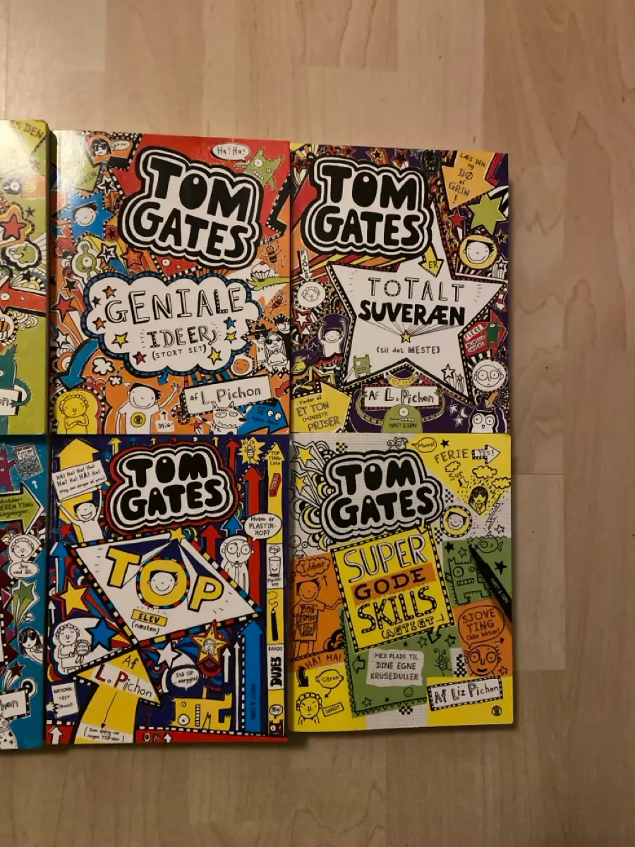 Tom Gates Bøger