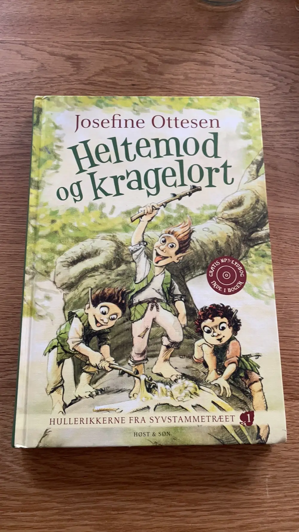 Heltemod og kragelort Bog m/lydbog