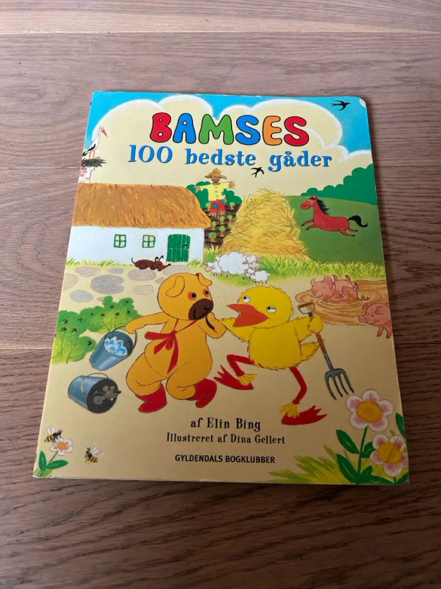 Bamses 100 bedst gåder Papbog