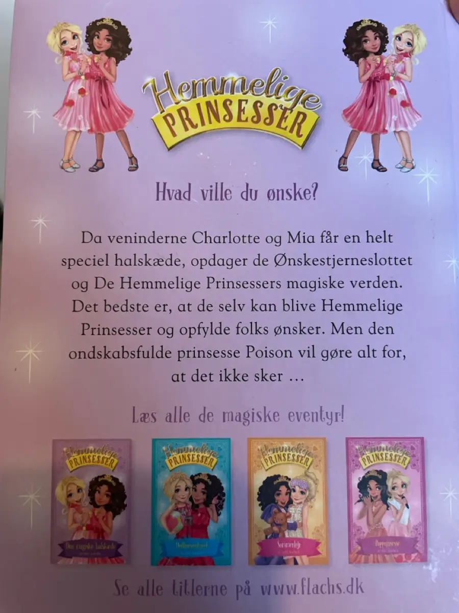 Hemmelige prinsesser 1-16 Bøger