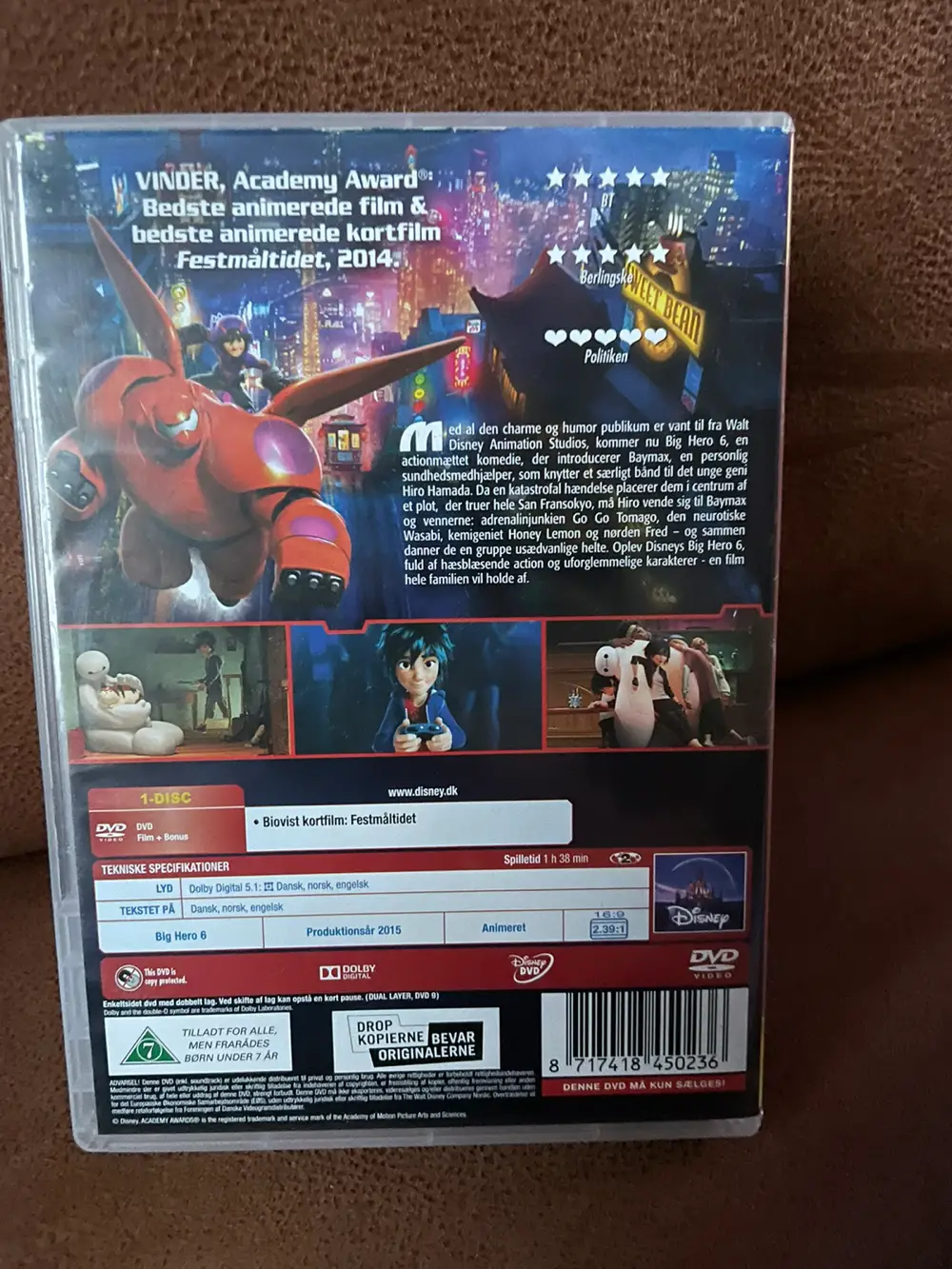 Disney  Big hero 6 Disney dvd film