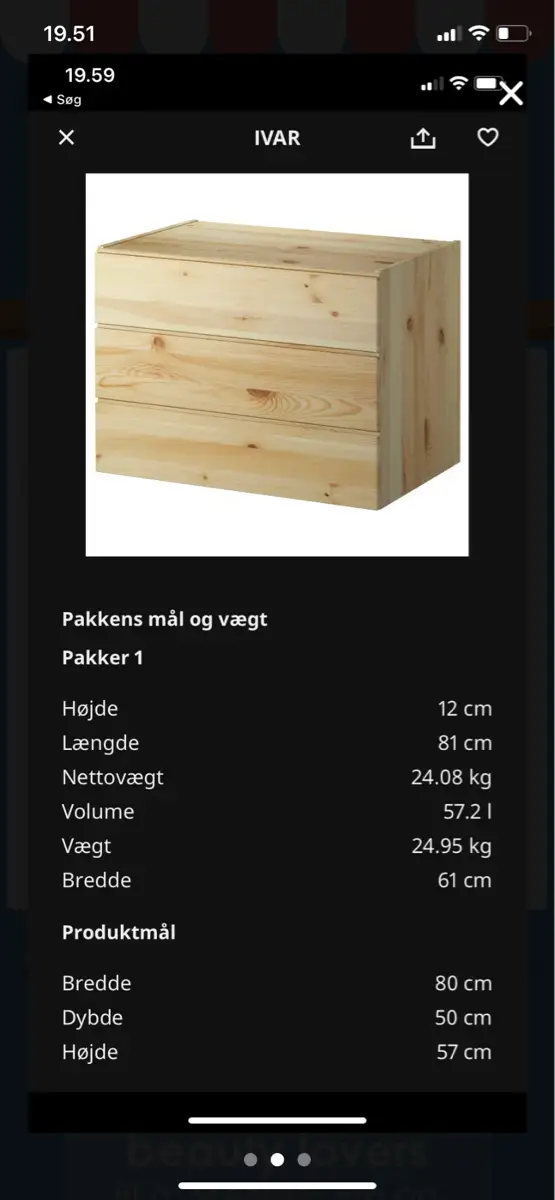 IKEA Ivar skab