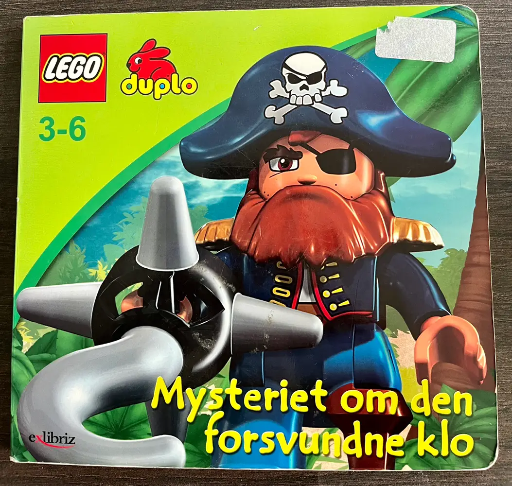 Lego bog Mysteriet om den forsvundne klo Bog Lego Duplo tegnet