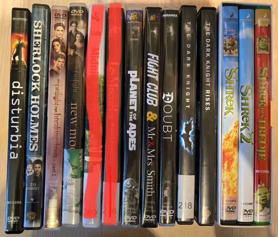 Diverse Dvd Blu-ray film og serier