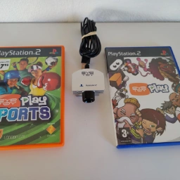 Playstation Eye toy spil og kamera